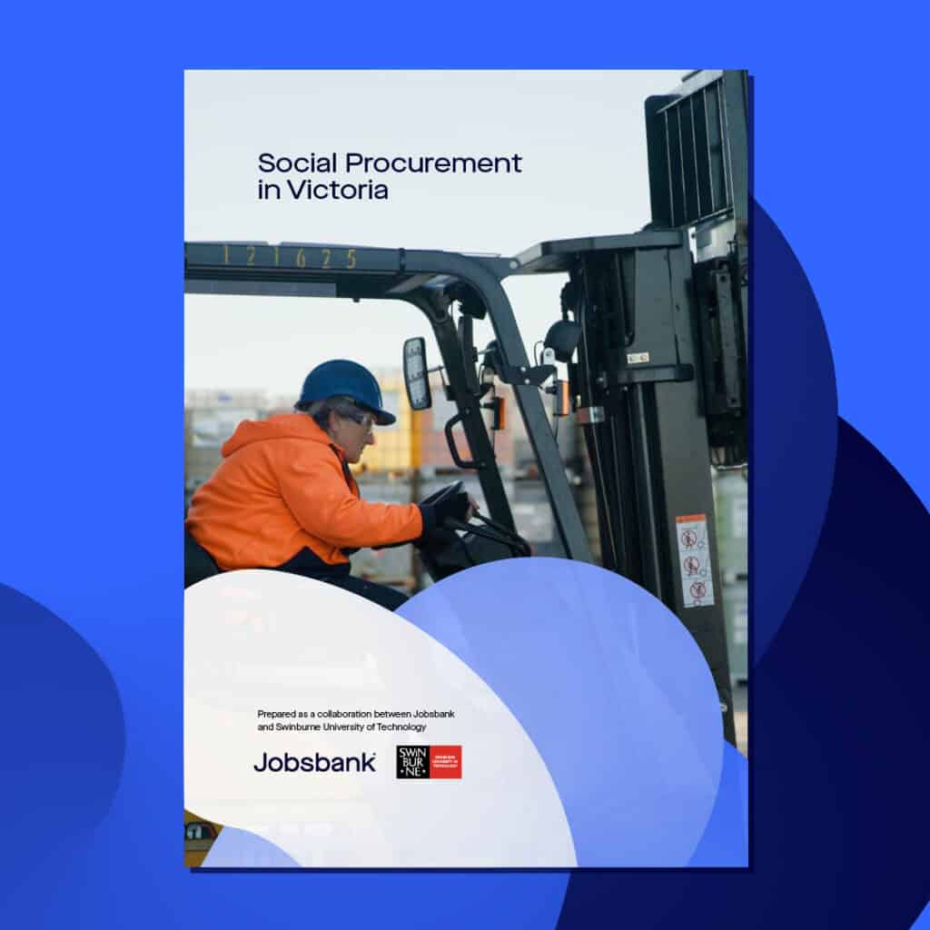 jobsbank and swinburne social procurement report