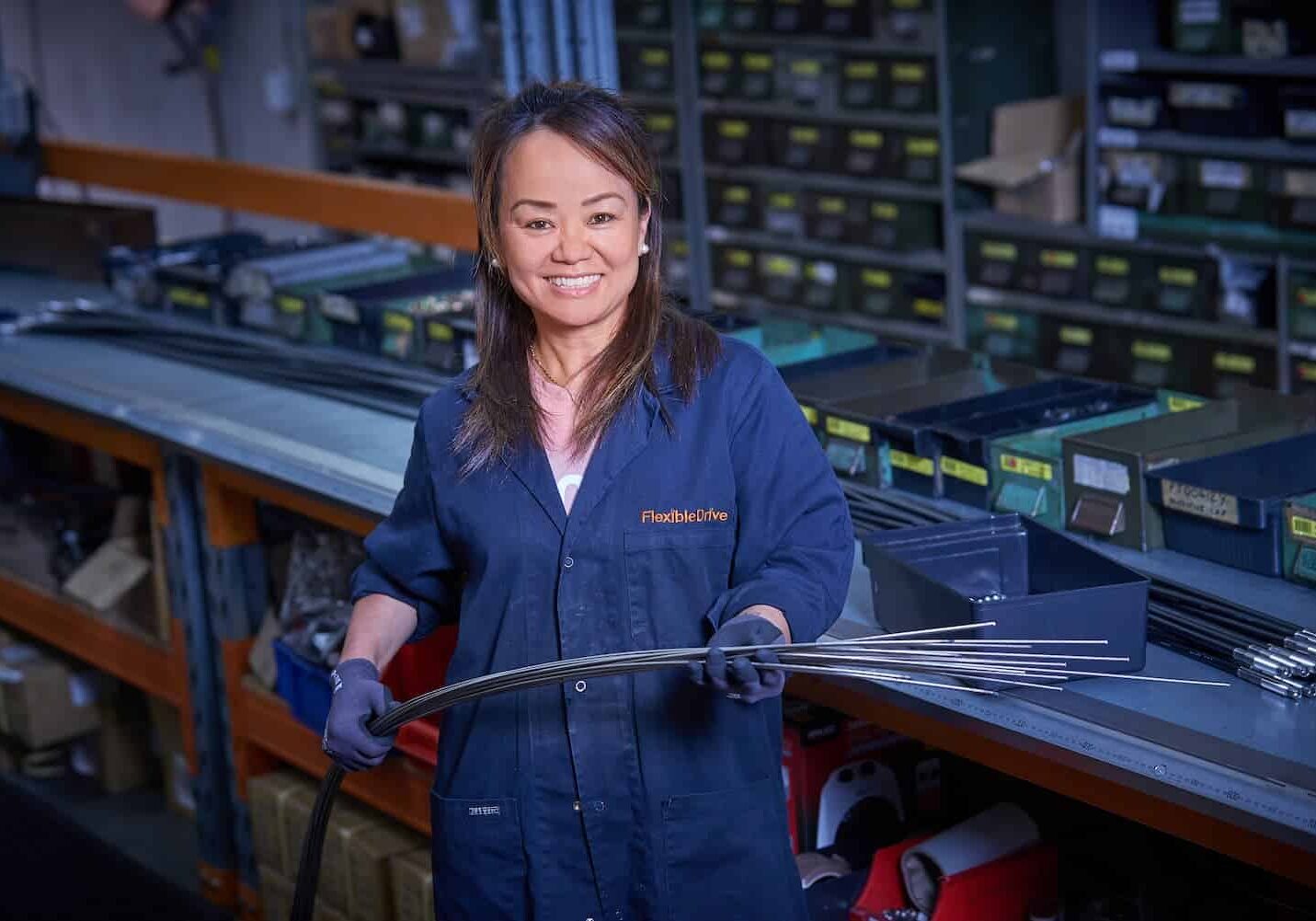 Manufacturing workplace team